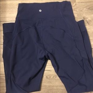 Lululemon high waist mesh leggings